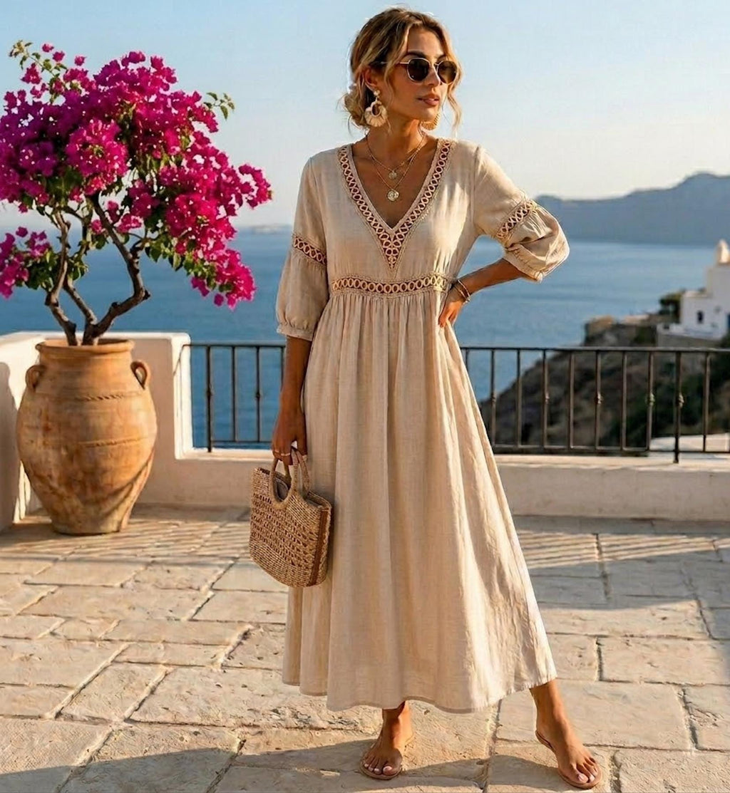 Serena | Abito Maxi Boho