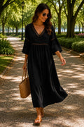 Bruna | Abito Maxi in Lino