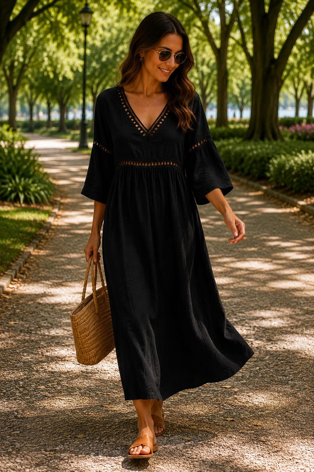 Bruna | Abito Maxi in Lino