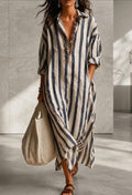 Mykonos | Abito Chemisier a Righe