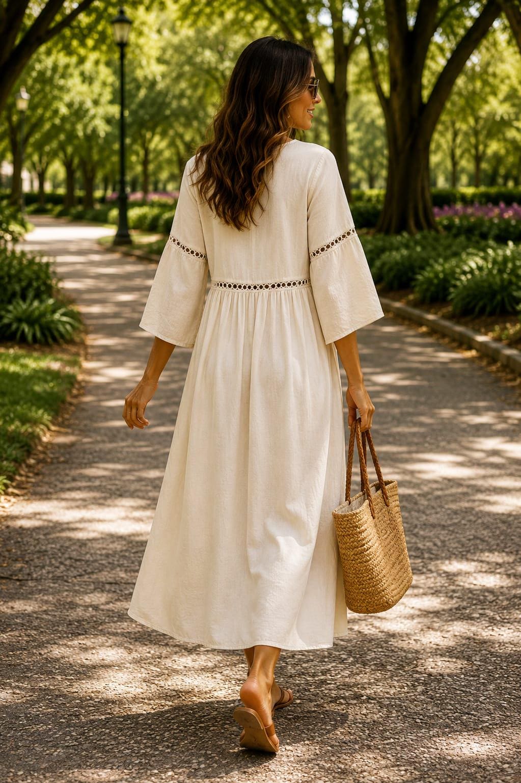 Bruna | Abito Maxi in Lino