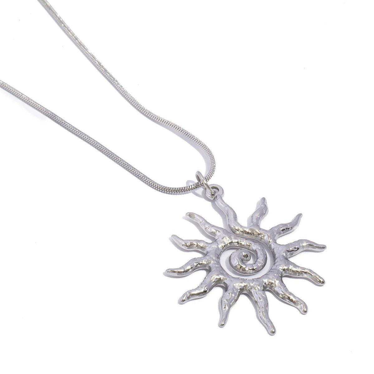 Collana Sole a spirale