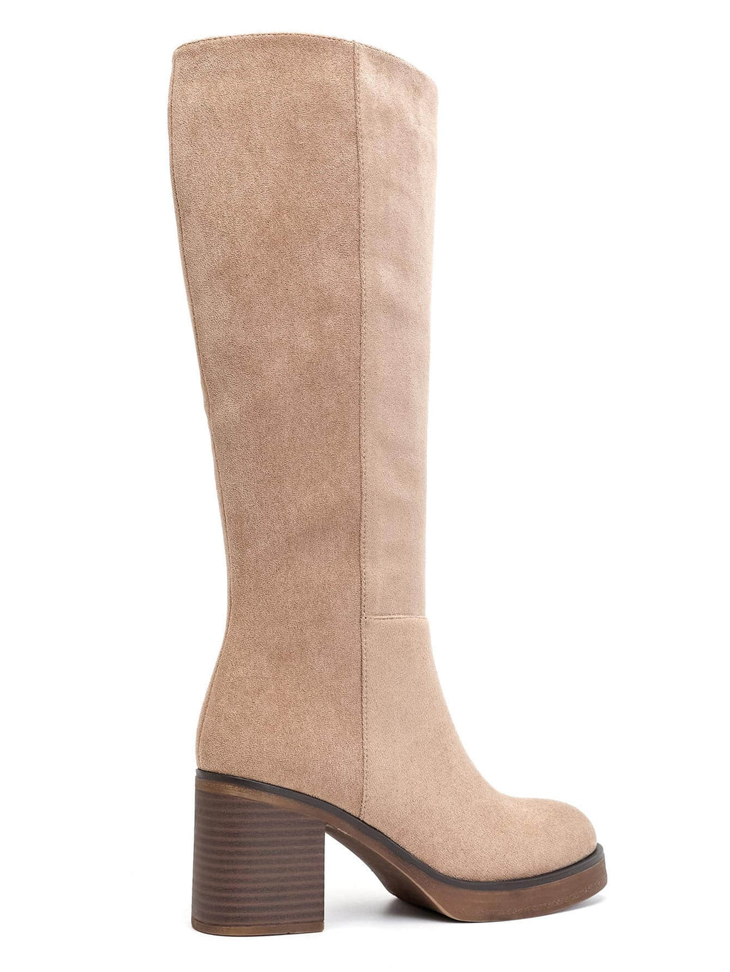 Maud – Stivali Alti Color Tortora
