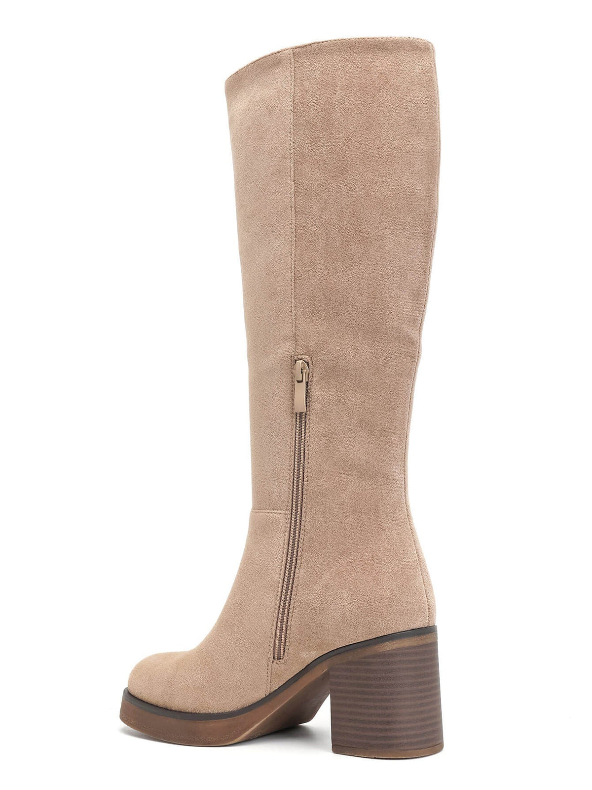Maud – Stivali Alti Color Tortora