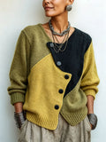 Elisabetta | Maglione Asimmetrico Color Block