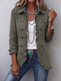 Diana | Giacca Boho con Ricami Floreali e Volant