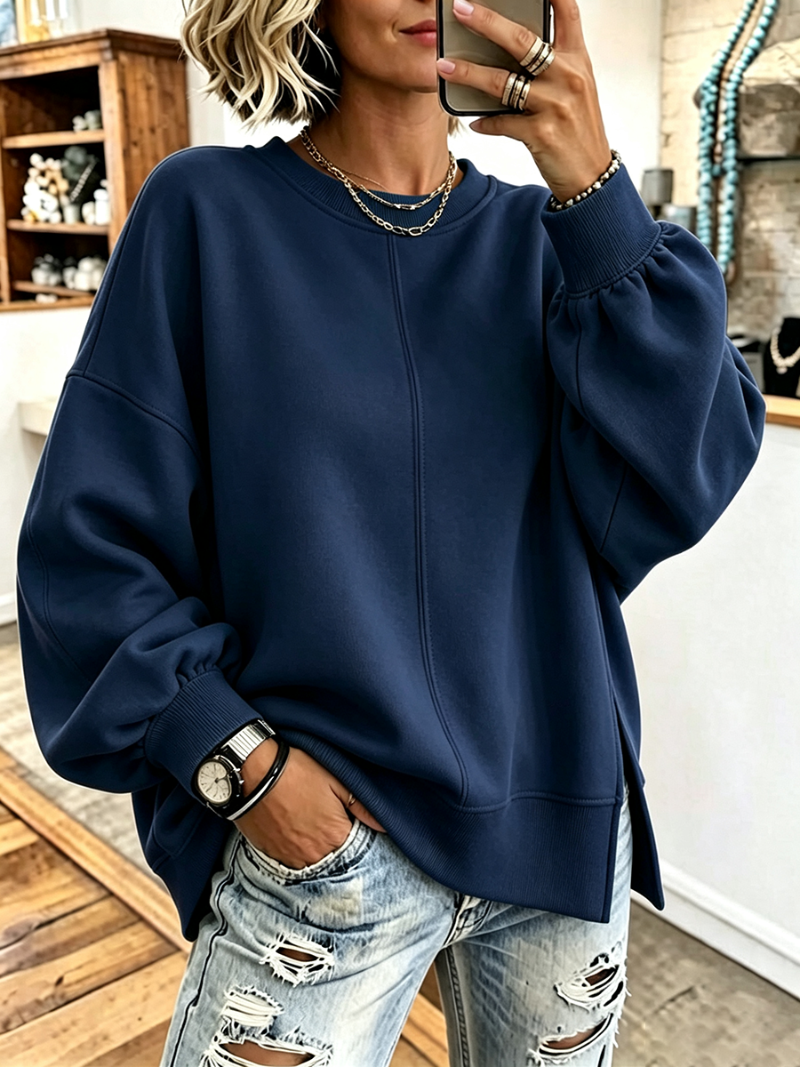 Martina | Felpa Oversize Verde