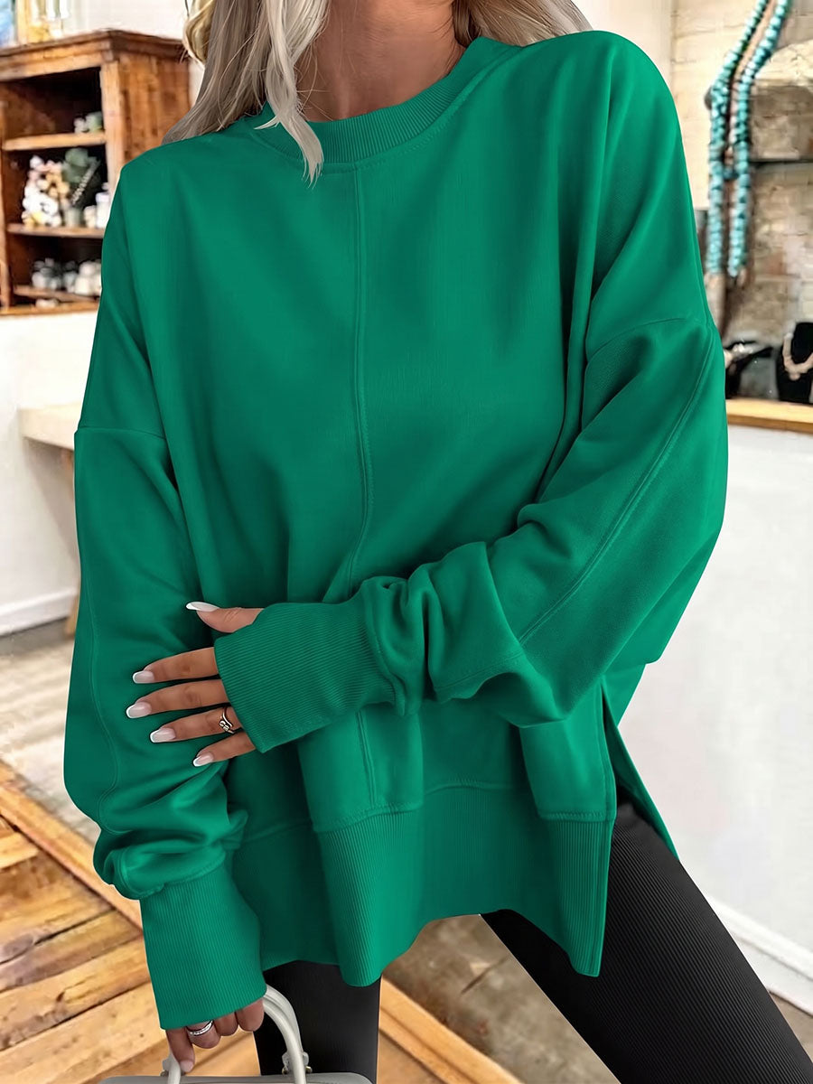Martina | Felpa Oversize Verde