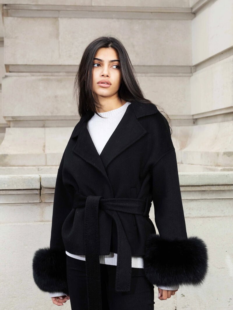 Grace | Cappotto in ecopelliccia