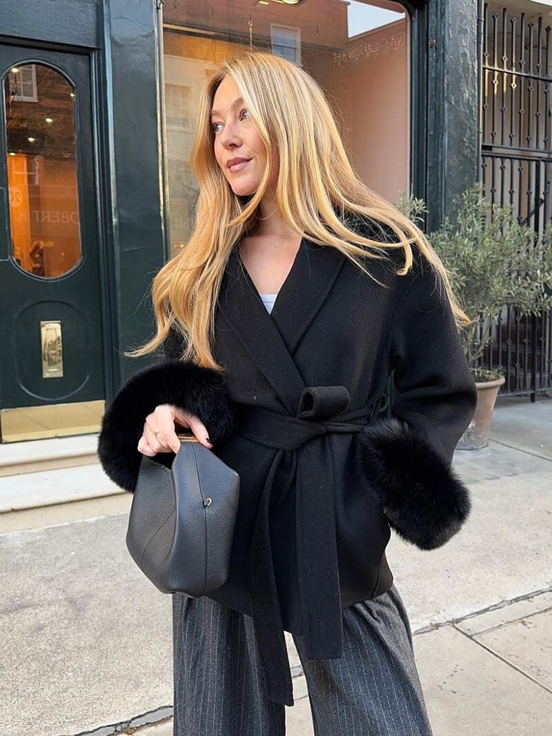 Grace | Cappotto in ecopelliccia