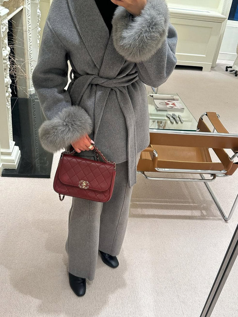 Grace | Cappotto in ecopelliccia