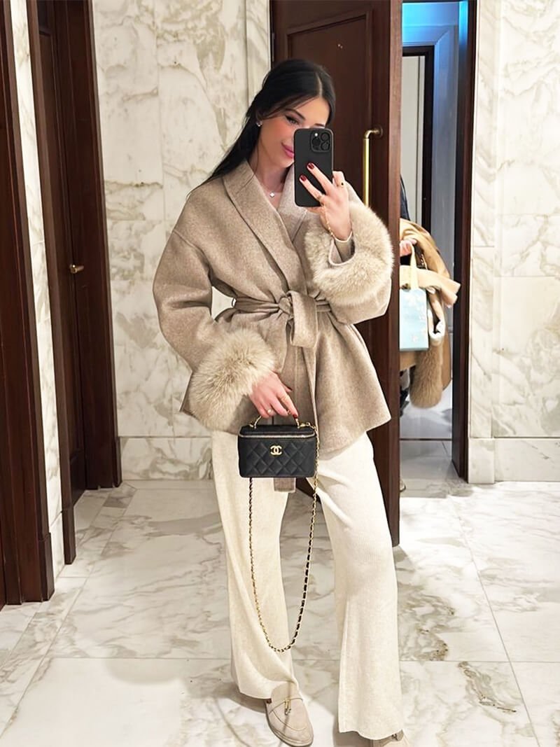 Grace | Cappotto in ecopelliccia