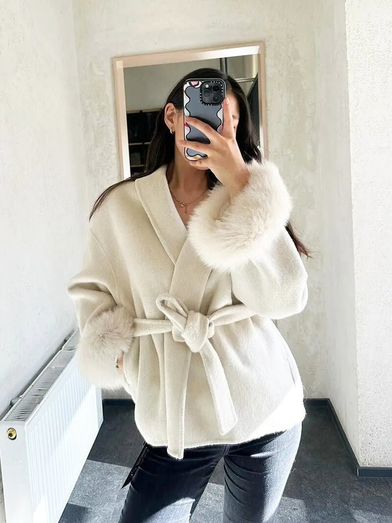 Grace | Cappotto in ecopelliccia