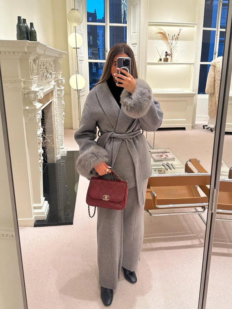 Grace | Cappotto in ecopelliccia