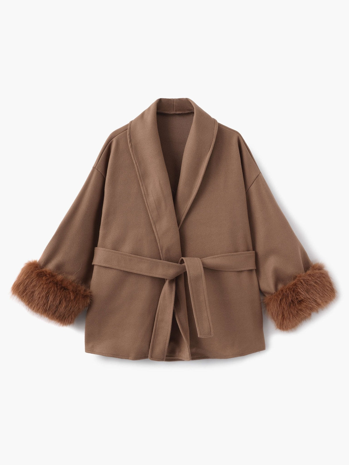Grace | Cappotto in ecopelliccia