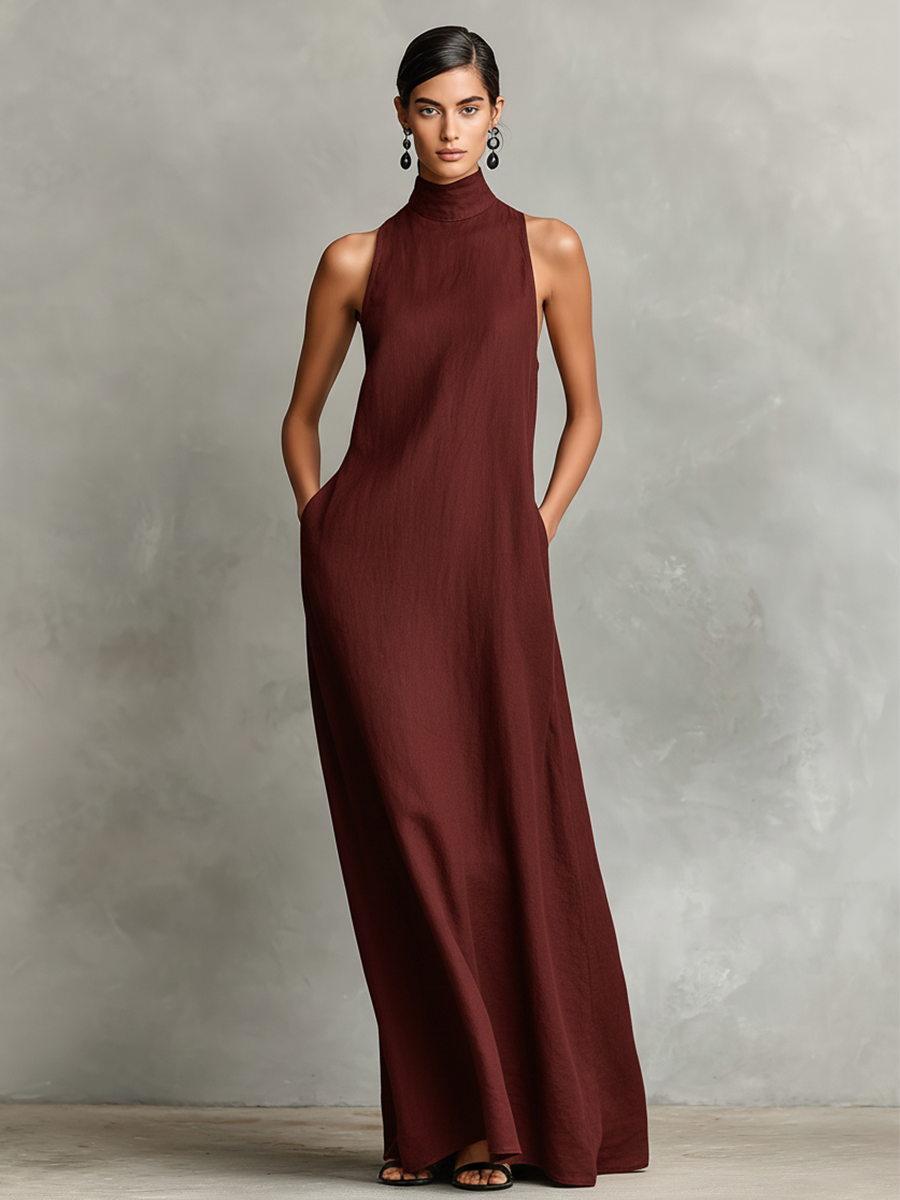 Chrissy™ | Abito Maxi con Tasche