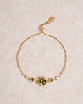 Bracciali verdi in ottone
