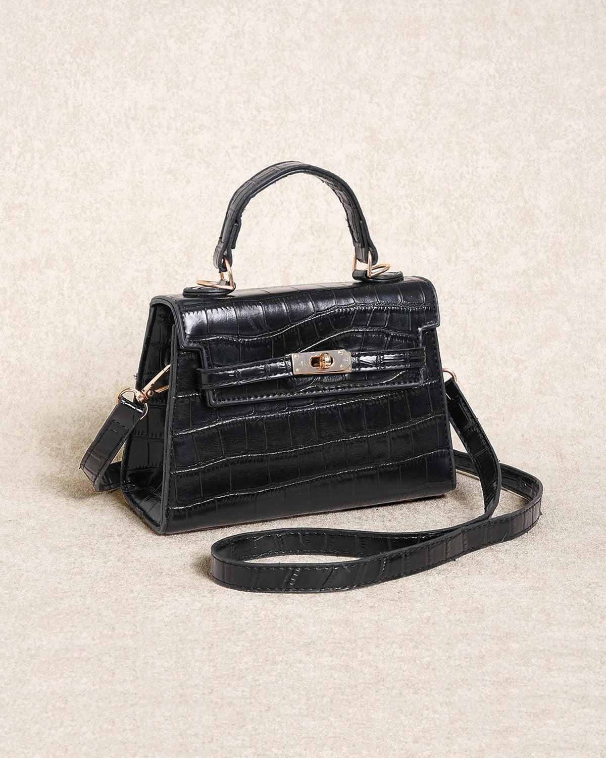 Mini borsa nera