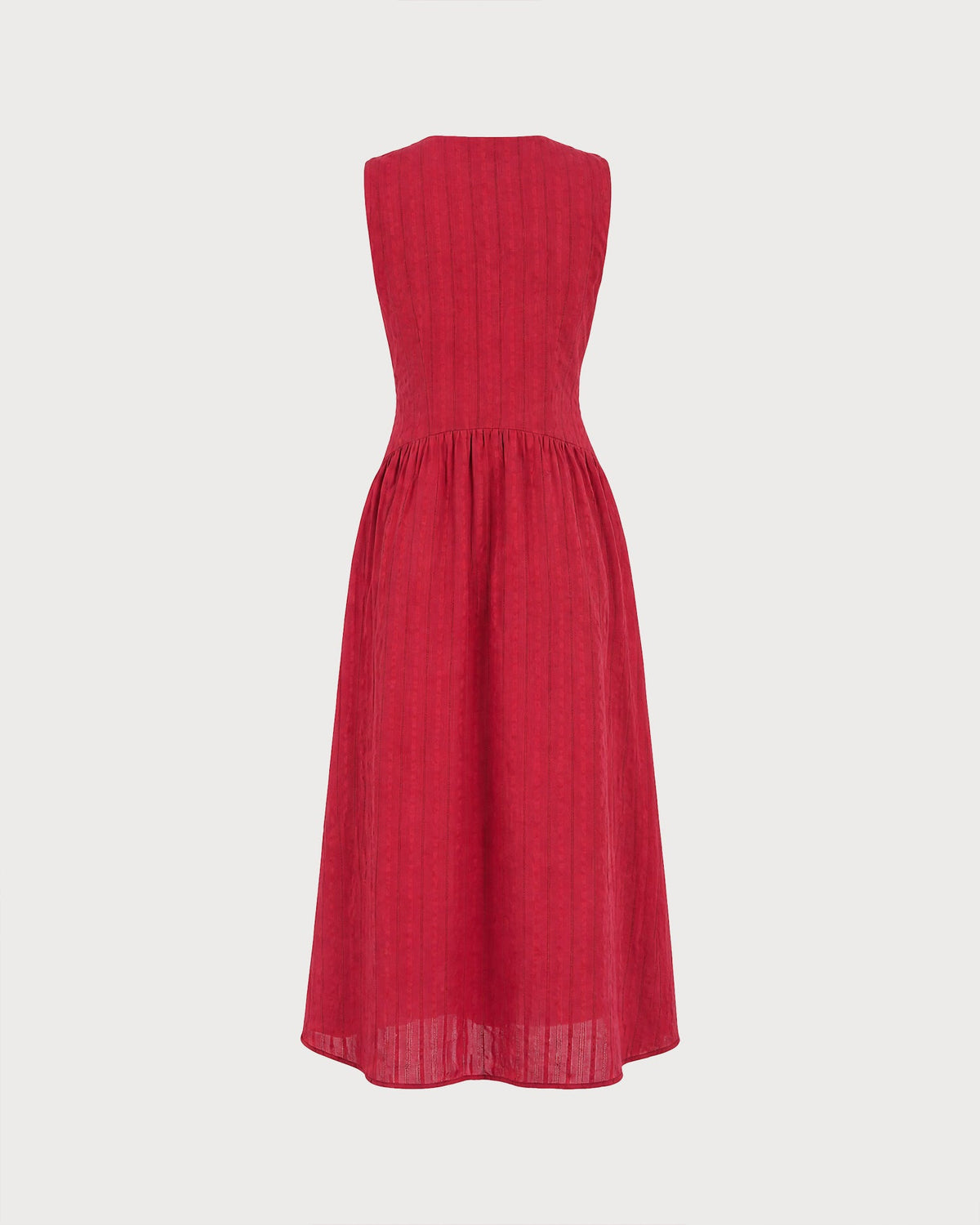 Abito midi Rosalind con bottoni