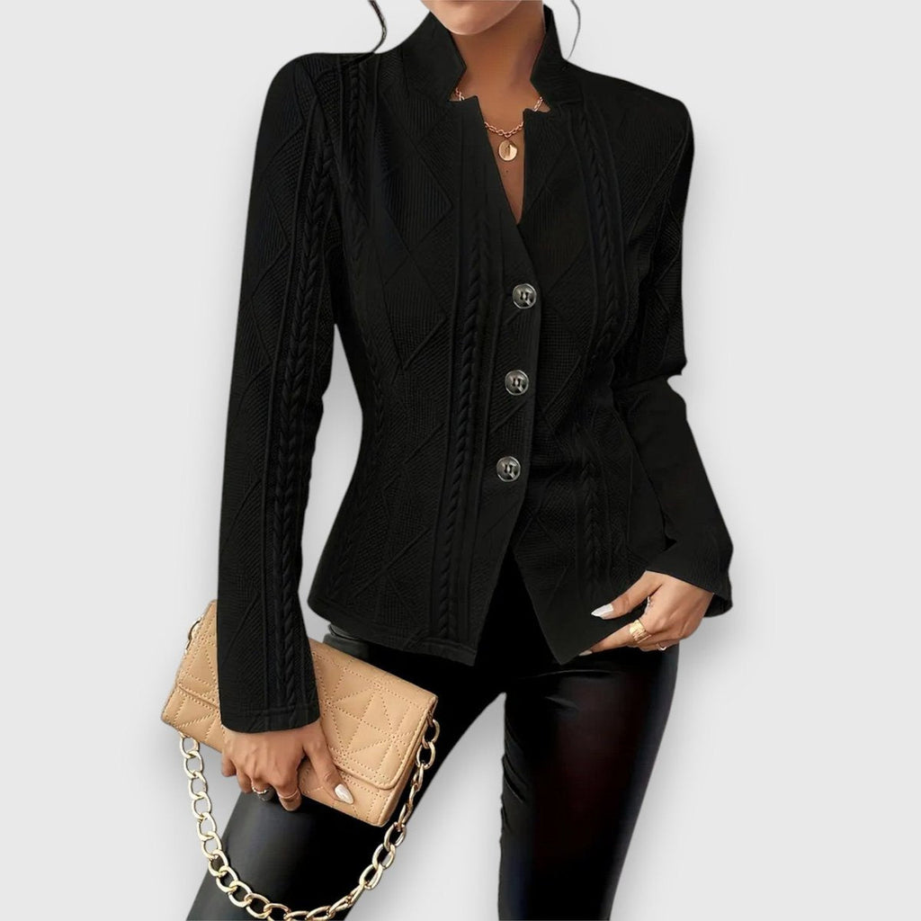 Loretta | Cardigan Lavorato con Bottoni