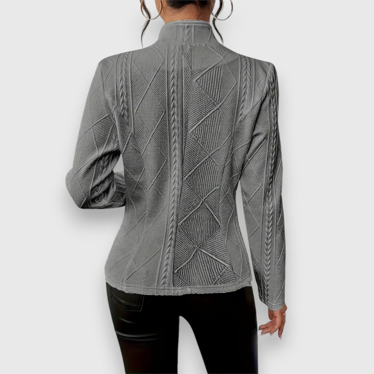 Loretta | Cardigan Lavorato con Bottoni