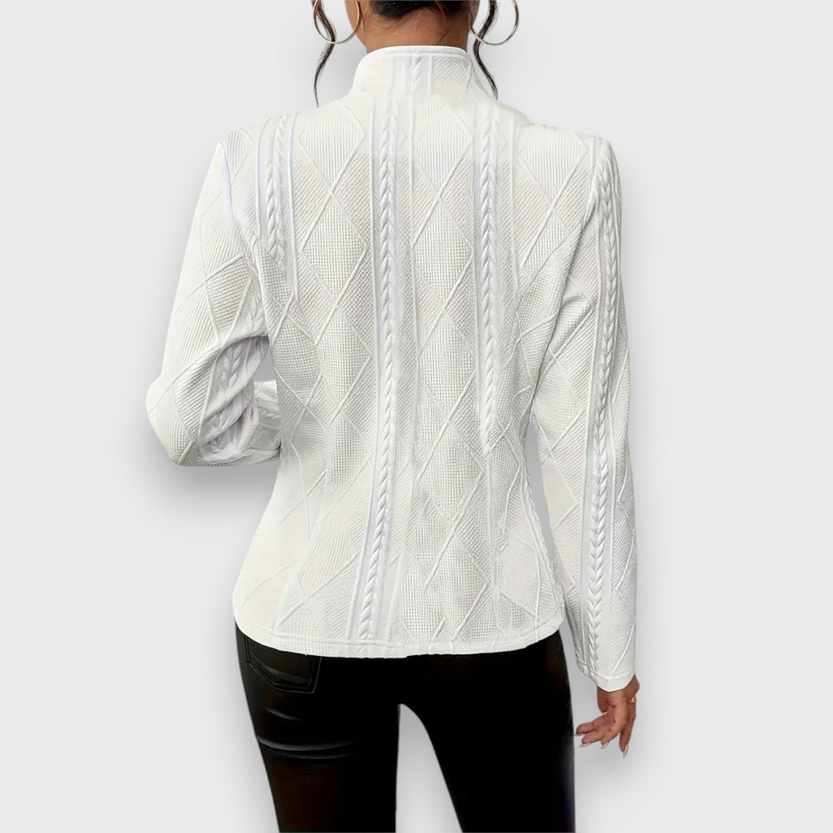 Loretta | Cardigan Lavorato con Bottoni