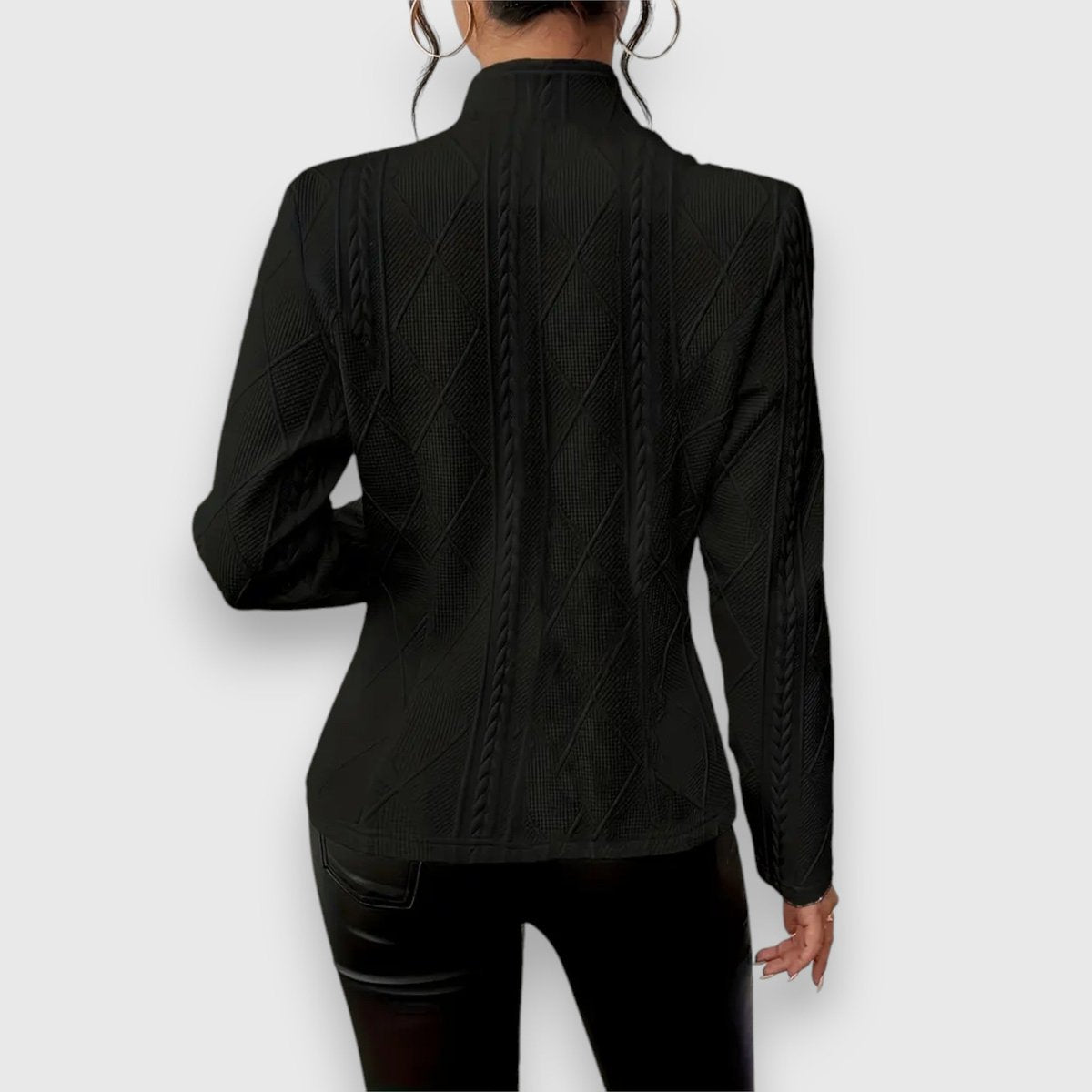 Loretta | Cardigan Lavorato con Bottoni