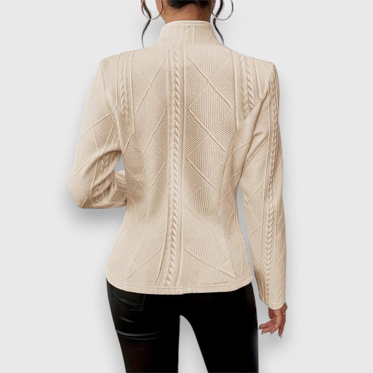 Loretta | Cardigan Lavorato con Bottoni