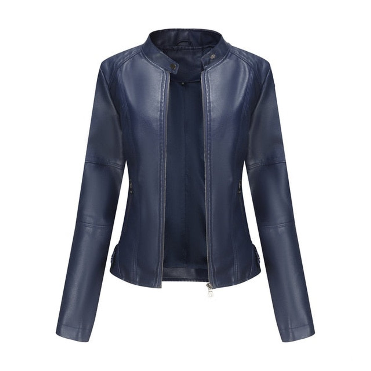 Helen | Giacca Biker con Collo alla Coreana