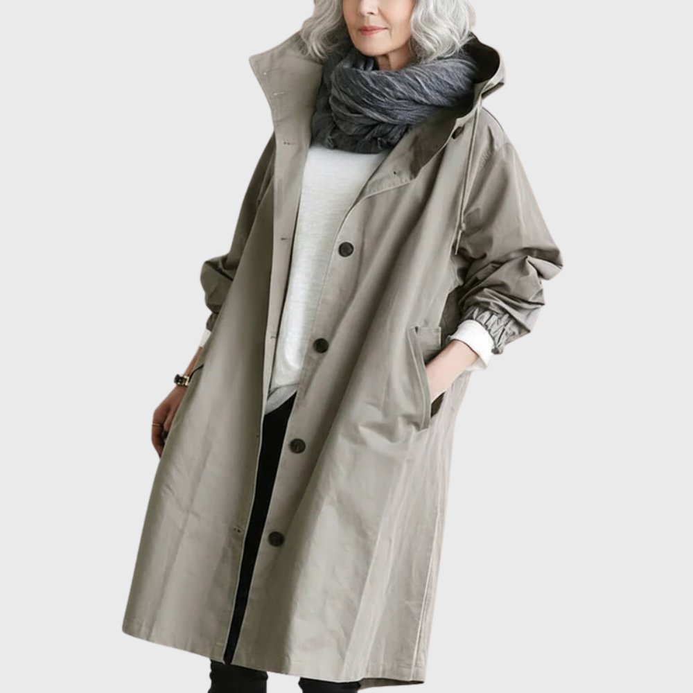 Ruth | Trench Lungo con Cappuccio
