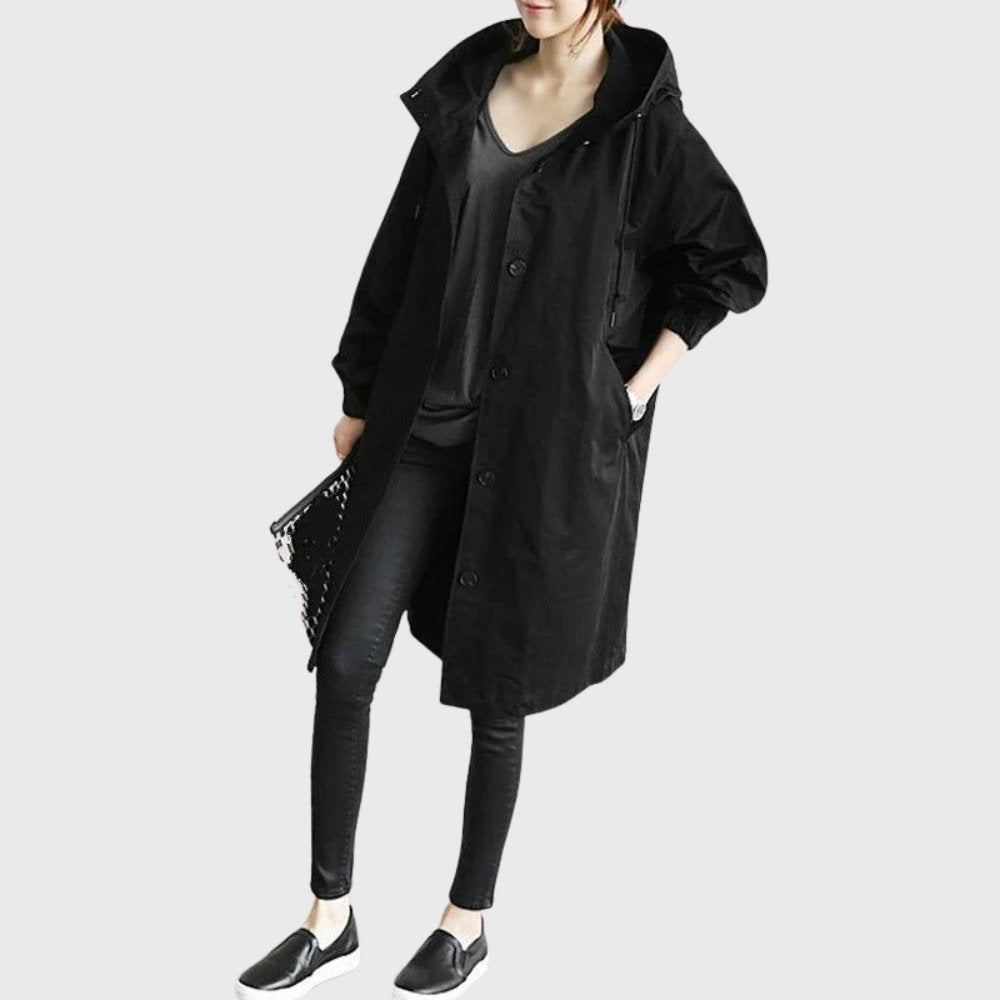 Ruth | Trench Lungo con Cappuccio