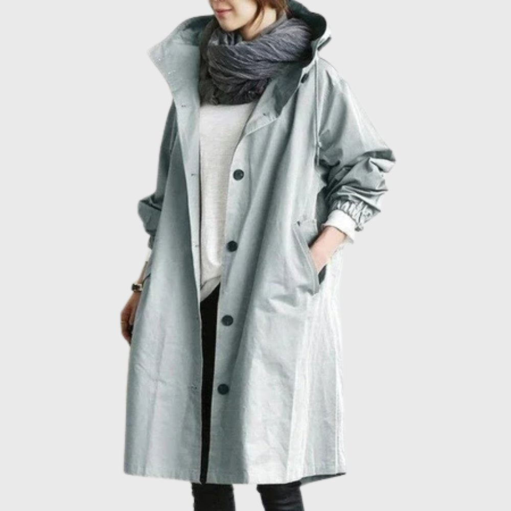 Ruth | Trench Lungo con Cappuccio