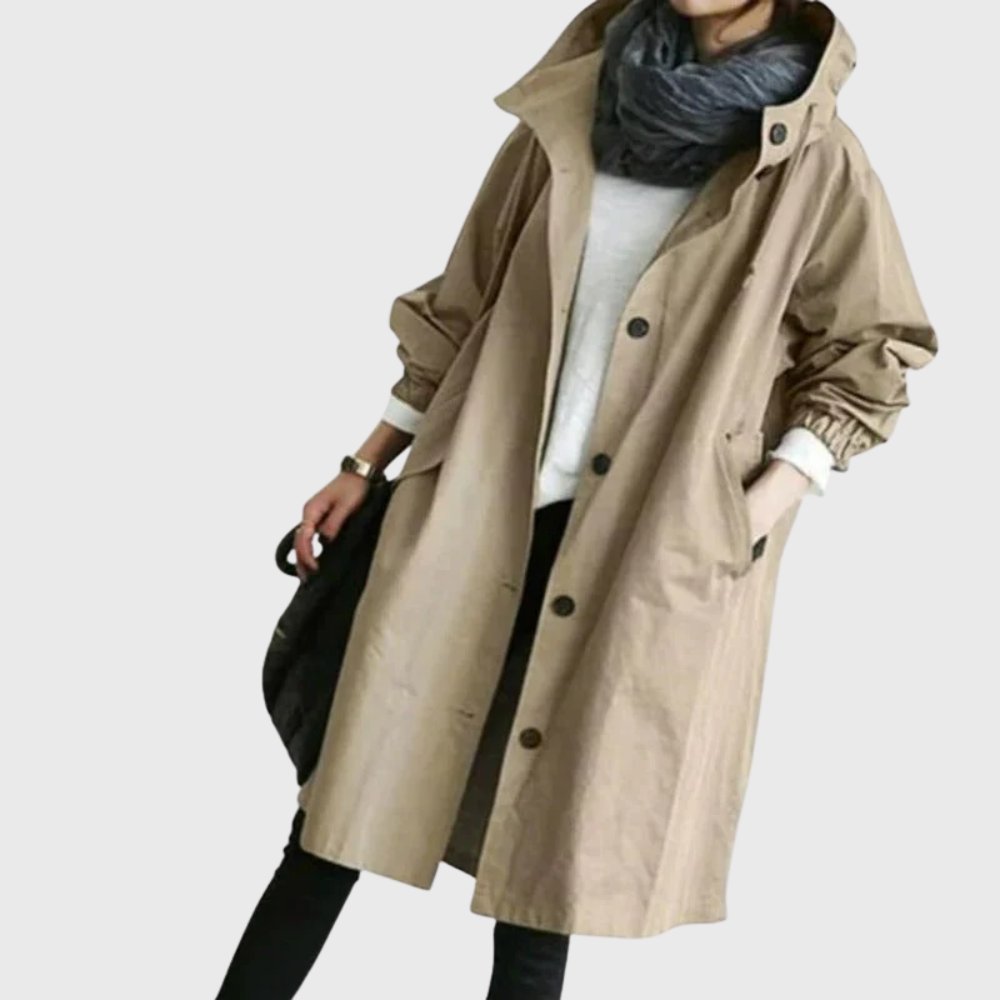 Ruth | Trench Lungo con Cappuccio