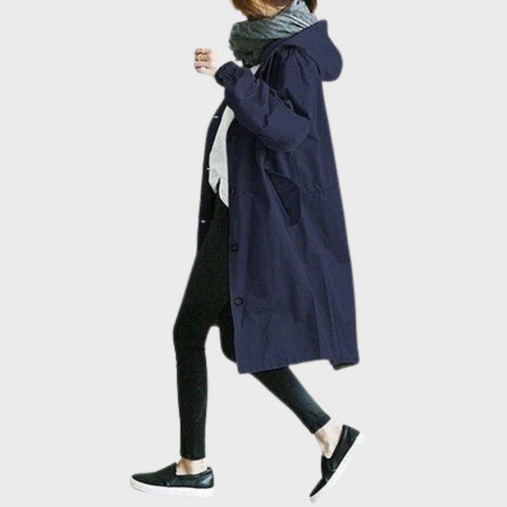 Ruth | Trench Lungo con Cappuccio