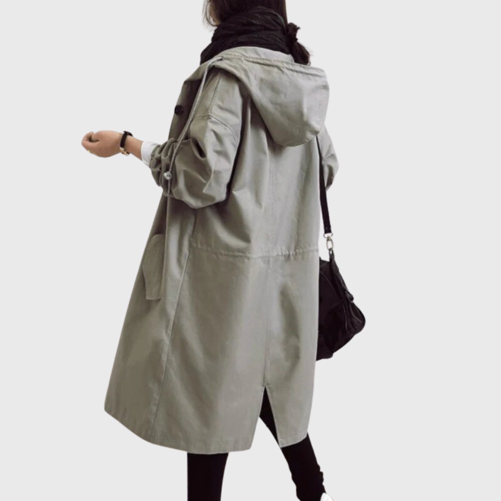 Ruth | Trench Lungo con Cappuccio