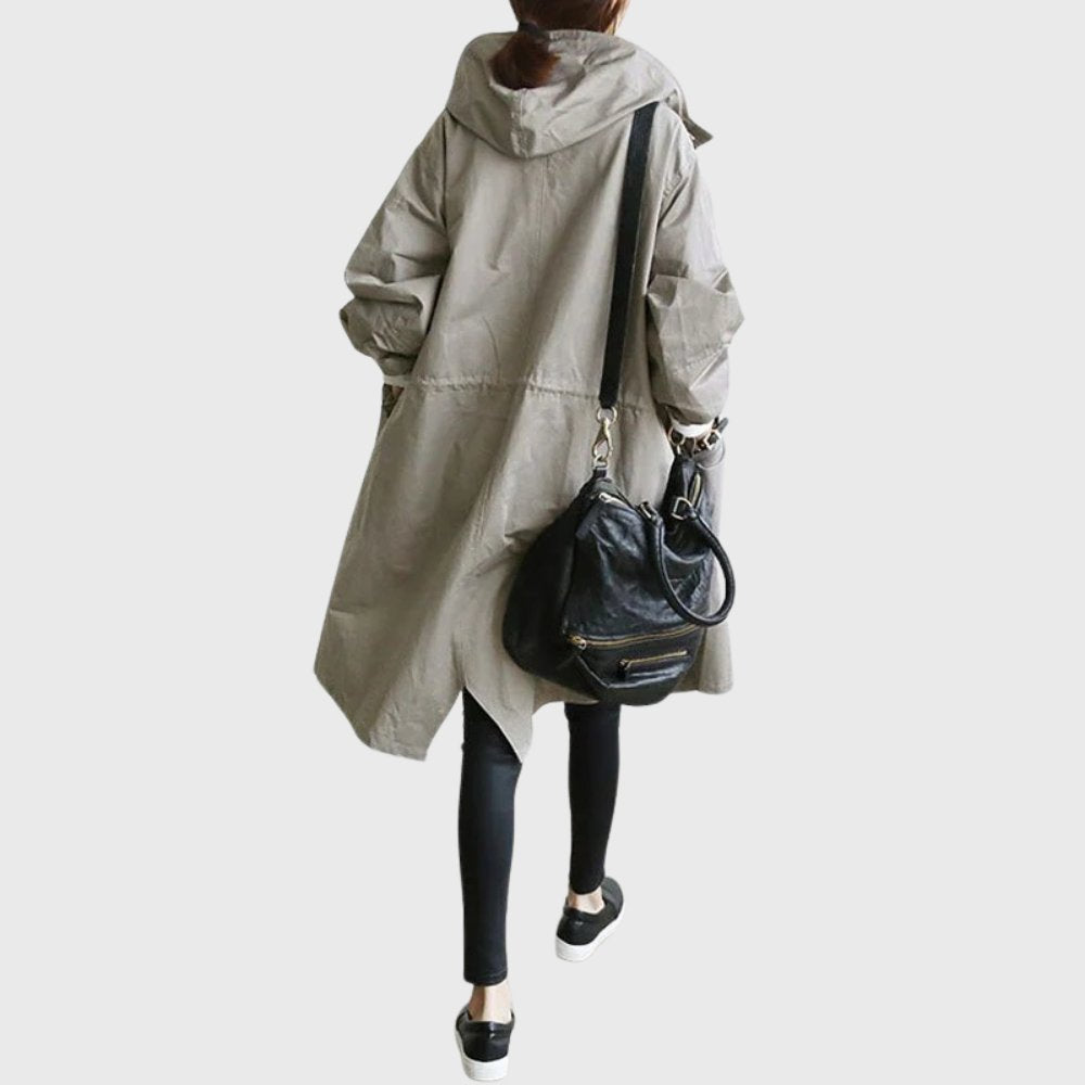 Ruth | Trench Lungo con Cappuccio